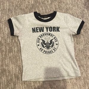 brandy melville crop top